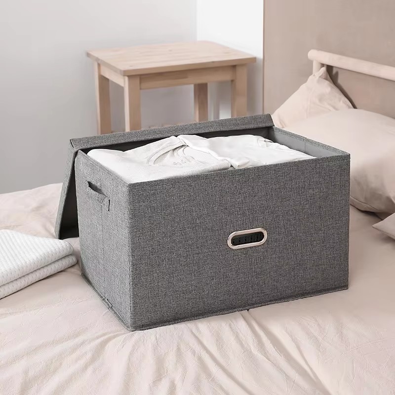 Sock Organizer Tray - Boîte de rangement pliable en tissu