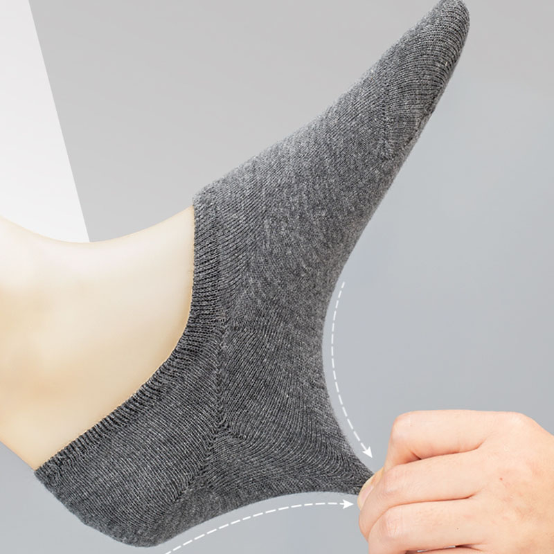 1/5 paires hommes coton chauss - Invisibility Sock Loafer avis et prix