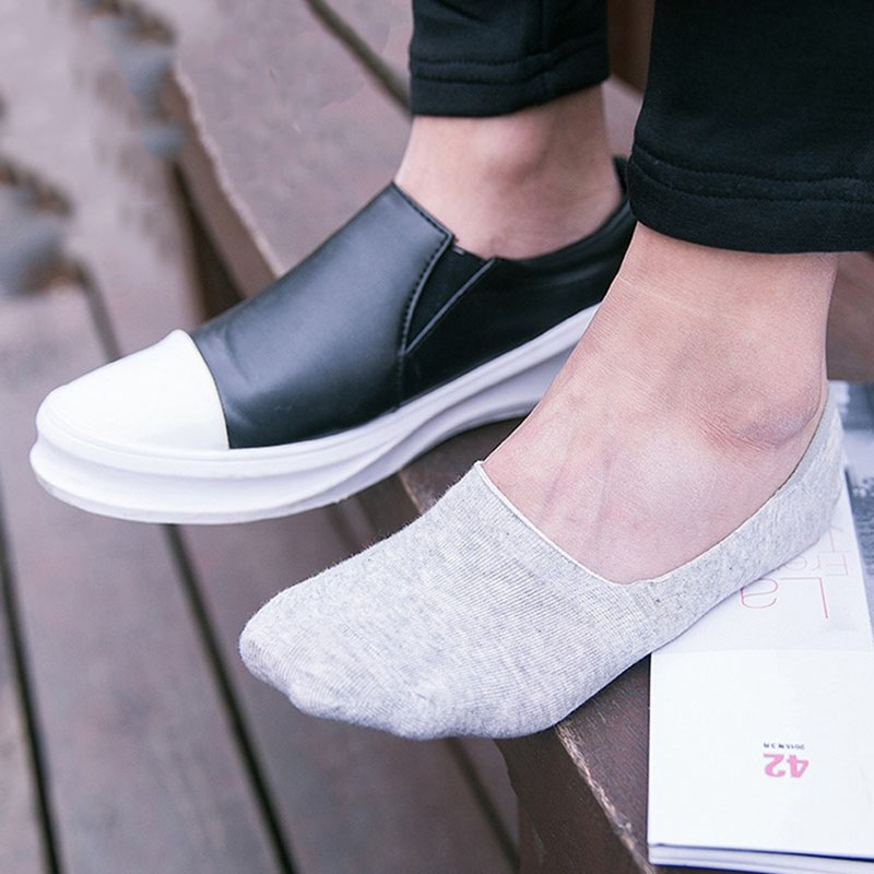 1/5 paires hommes coton chauss - Invisibility Sock Loafer avis et prix
