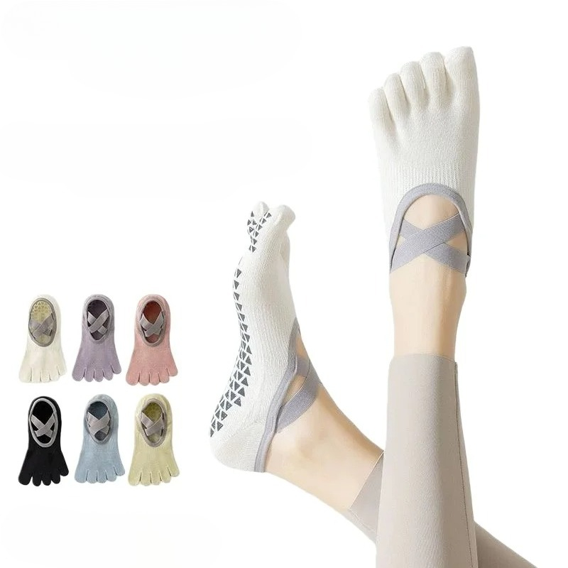 1 paire de chaussettes de yoga - Toe Sock Split avis et prix